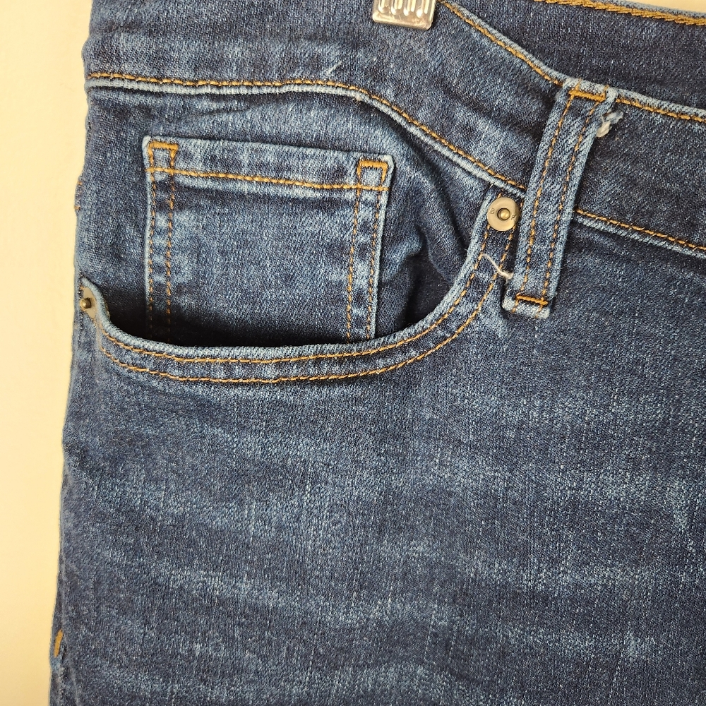 EUC Banana Republic Dark‎ Wash Skinny Leg Slim Fit Jeans Size 31/18 #0568 - Picture 8 of 15